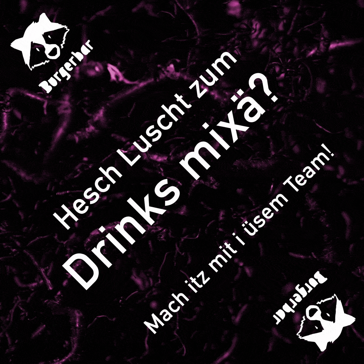 Werde Teil des Burgerbar-Teams!